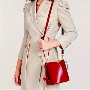 NWT Gorgeous Red Bucket‎ Bag